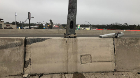 Accidente en Edinburg provoca cierre temporal de autopista