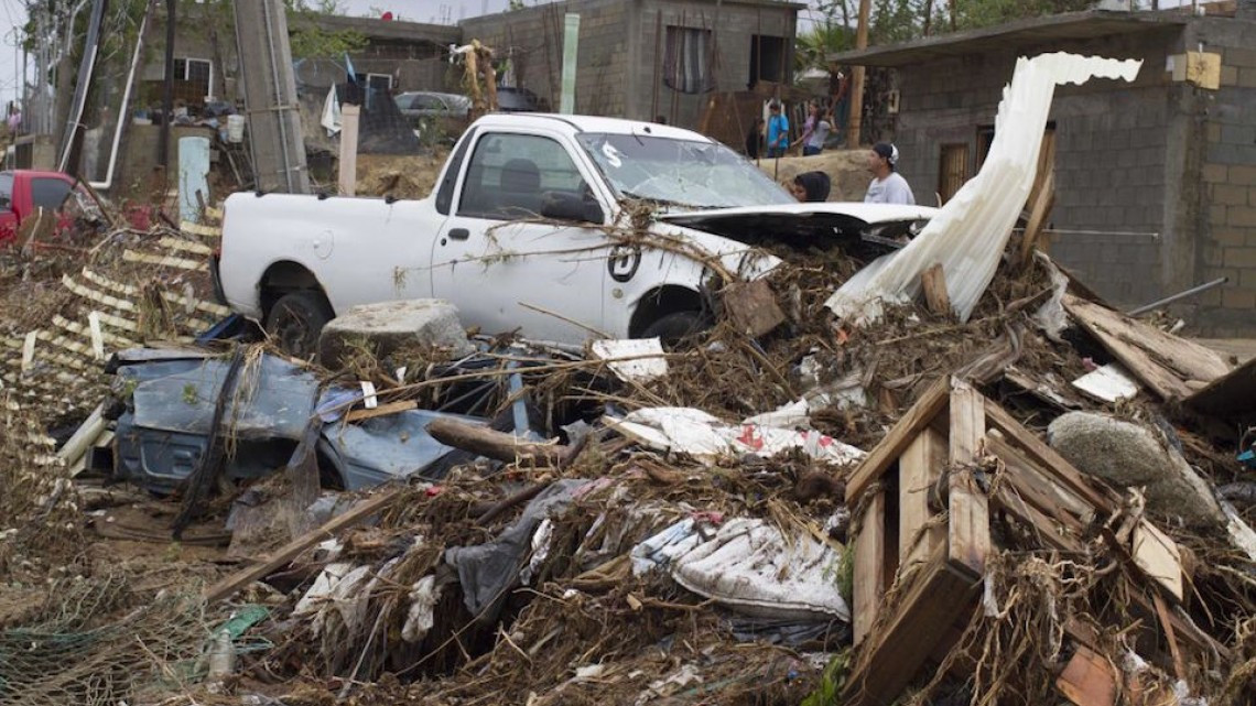 Lidia deja innumerables daños a su paso