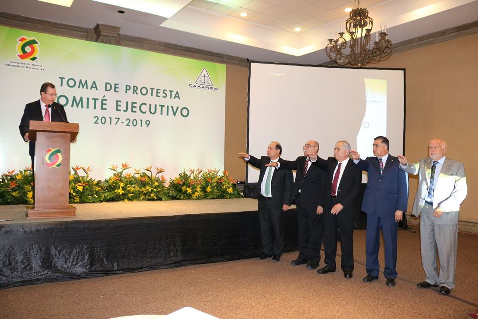 Toma protesta Comité Ejecutivo de la Asociación de Agentes Aduanales en Reynosa
