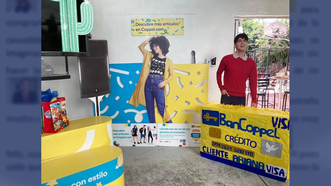 Niña de Ciudad Juárez pide fiesta con temática de Coppel