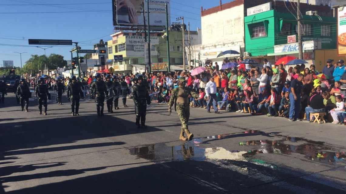 Lúcida participación de la Secretaría de Marina en desfile de la Revolución 