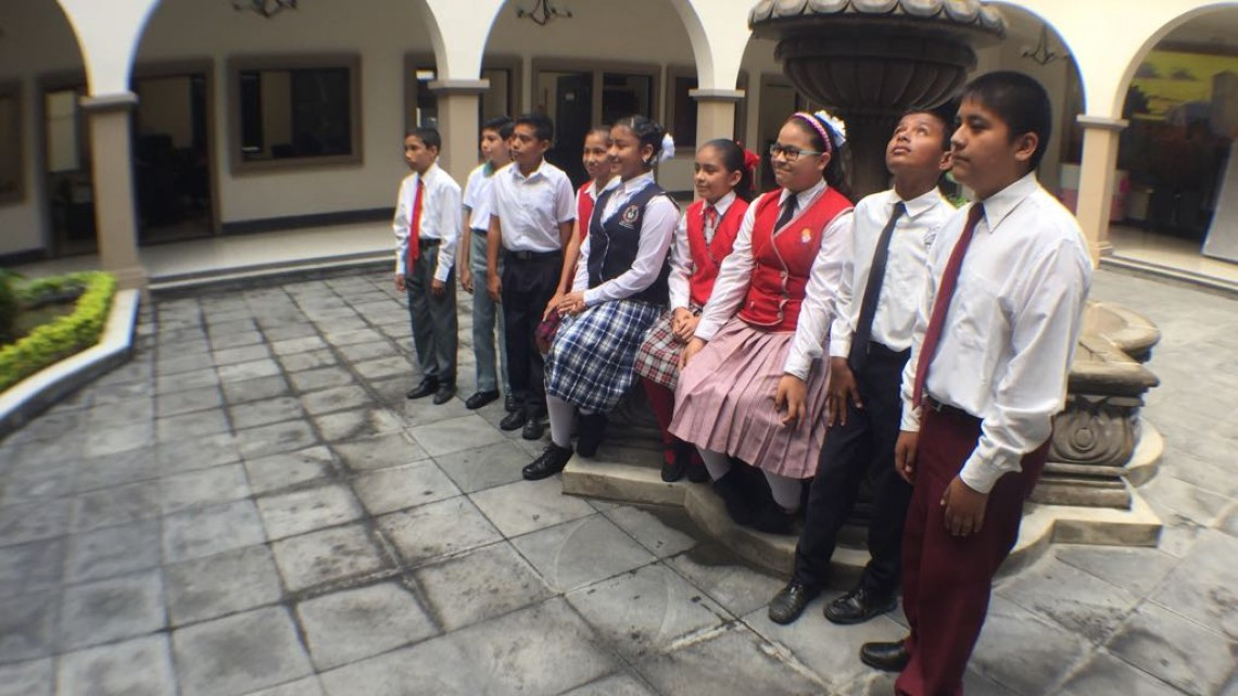 Niños se preparan para participar en Olimpiadas del conocimiento 