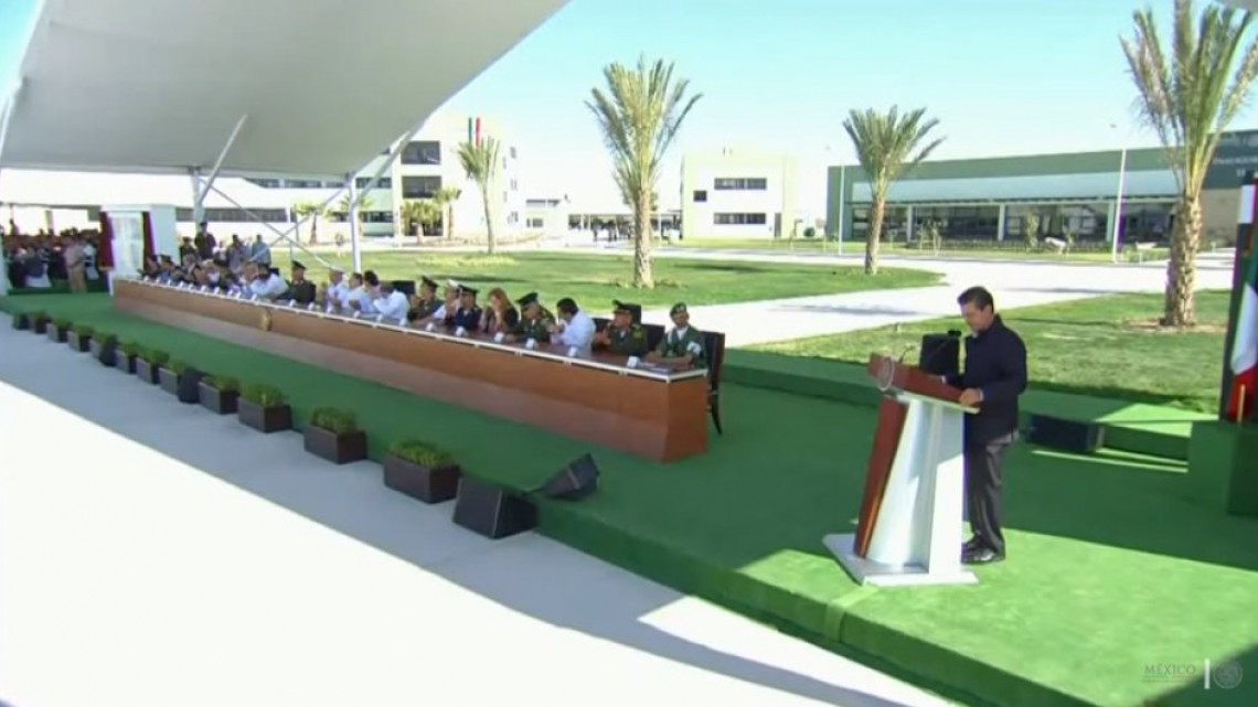 Inauguran 11ª Brigada de Policía Militar y Unidad Habitacional Militar