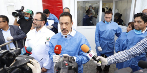 Gobernador de Hidalgo da positivo a Coronavirus