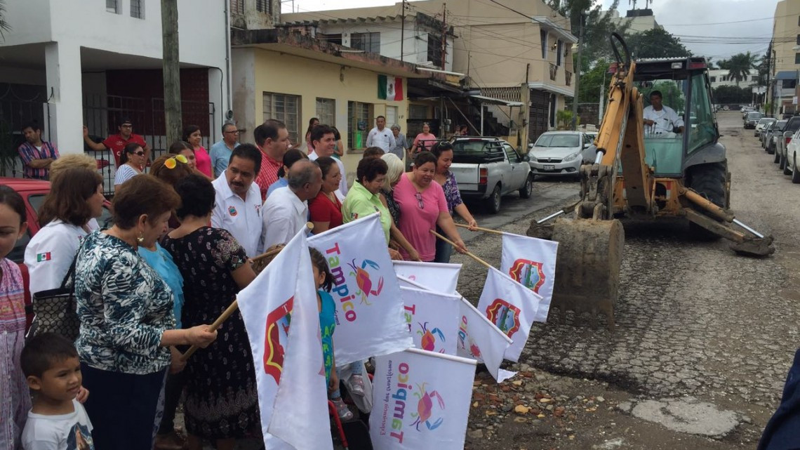 Invertirán 5 mdp en pavimentación de calle