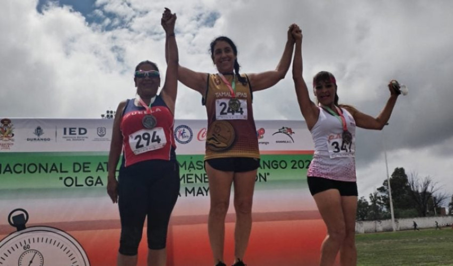 Orgullo tamaulipeco: 50 medallas y sexto lugar en el Nacional Máster de Atletismo