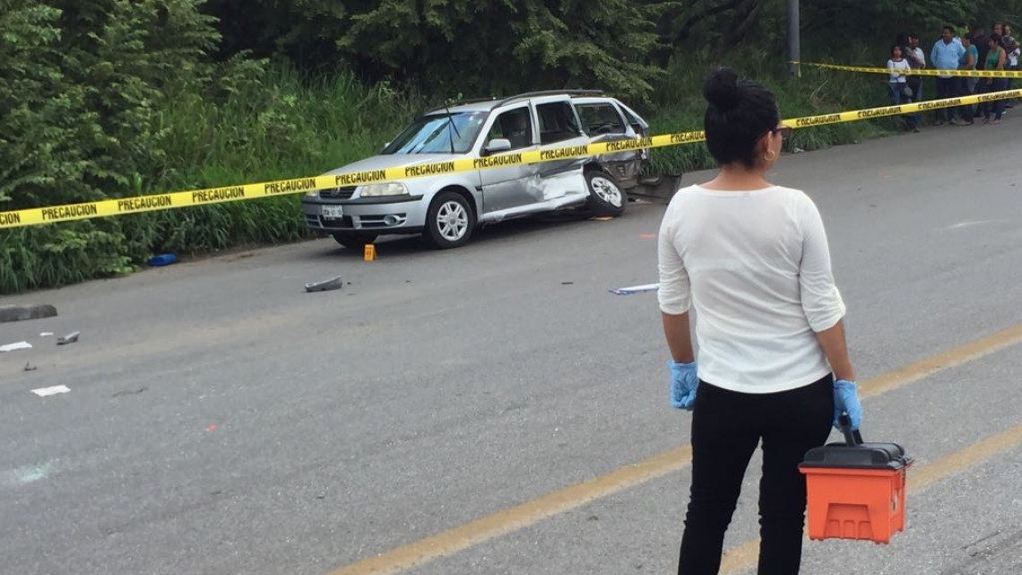 Muere funcionario del estado con sede en Altamira en fuerte choque