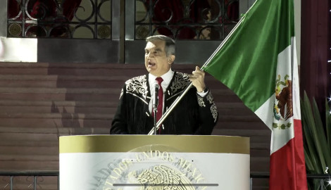 Da Américo Villarreal el Grito de Independencia