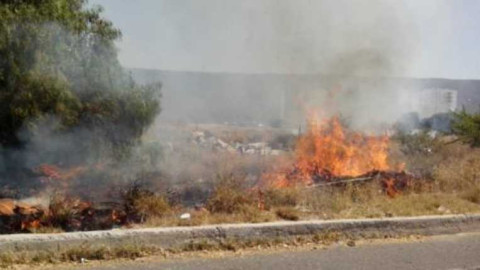 Atiende PC más de 90 incendios de zacatales en Nuevo Laredo 