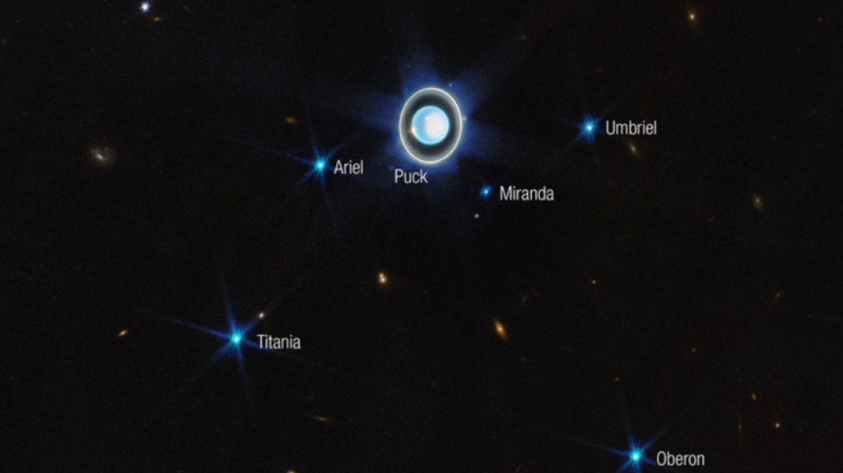 El James Webb de la NASA capta imagen increíble de los anillos de Urano