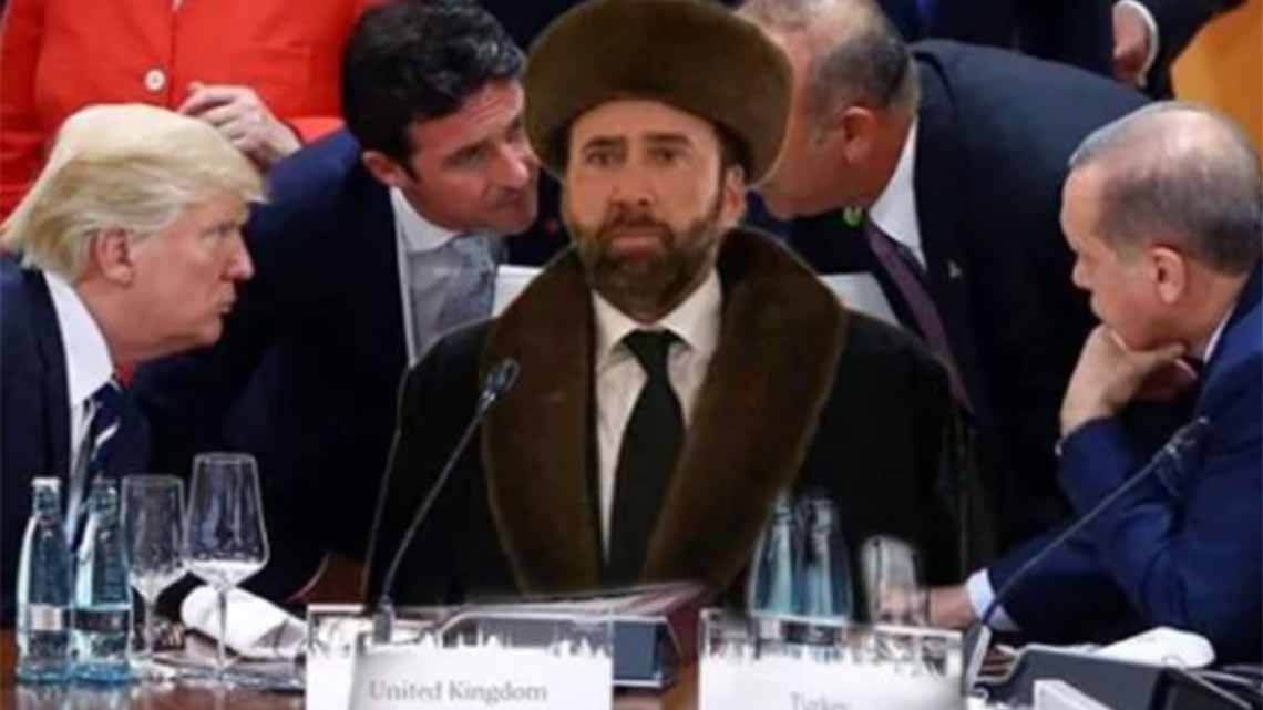 Nicolas Cage se convierte en divertido meme