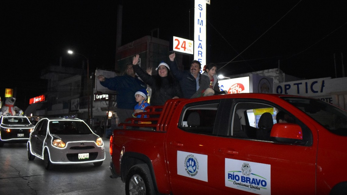 Espectacular “Desfile Navideño, Río Bravo 2018”