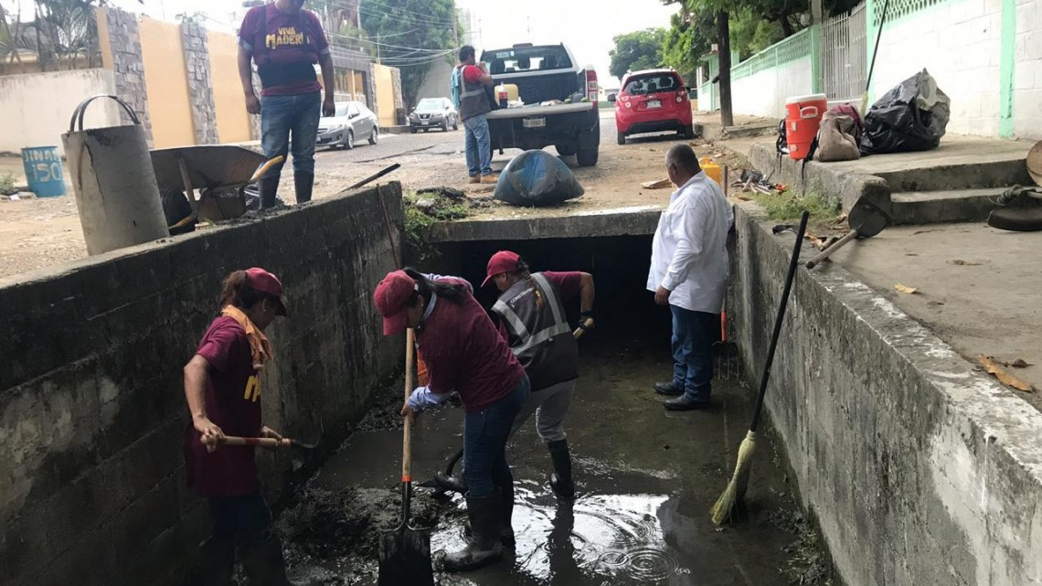 Permanente Limpieza de Canales en Ciudad Madero