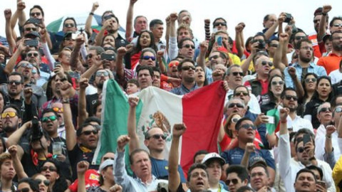 Rinden homenaje en vuelta 19 de F1 a victimas del sismo