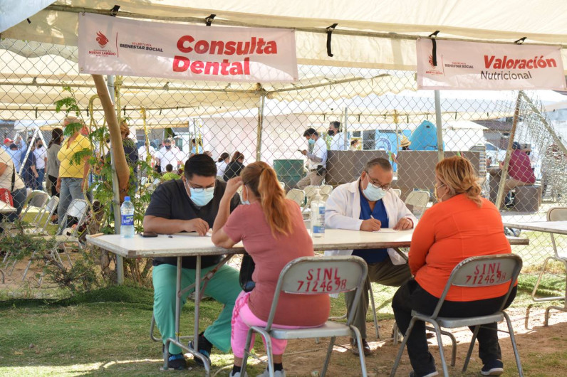 Gobierno lleva brigada médica asistencial a la colonia Victoria
