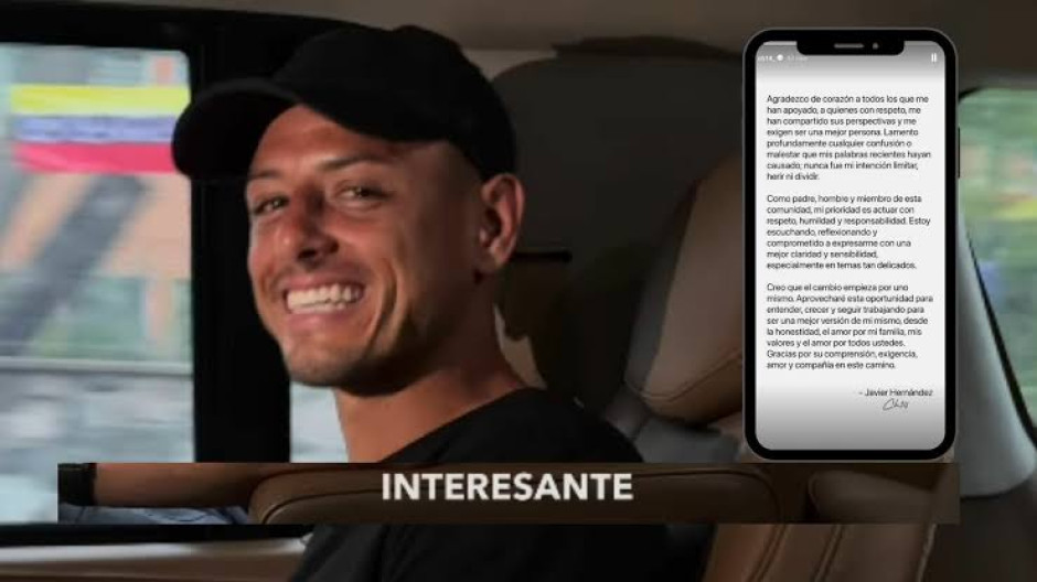 ¡Reapareció! ‘Chicharito’ rompe el silencio tras polémica por comentarios sobre roles de género