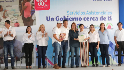 Lleva Gobierno de Tamaulipas “Un Gobierno Cerca de Ti” a Altamira
