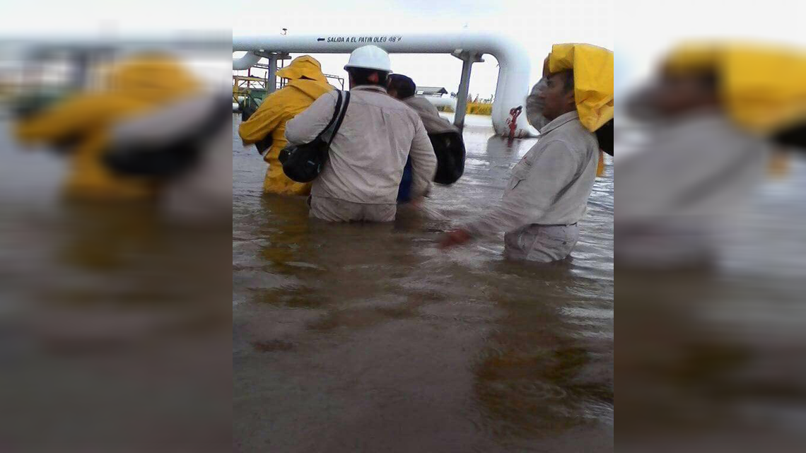 Interrumpe operaciones refinería de Salina Cruz por 'Calvin'