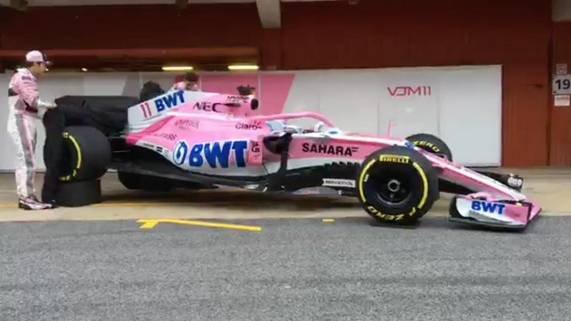 Este es el nuevo auto de Force India