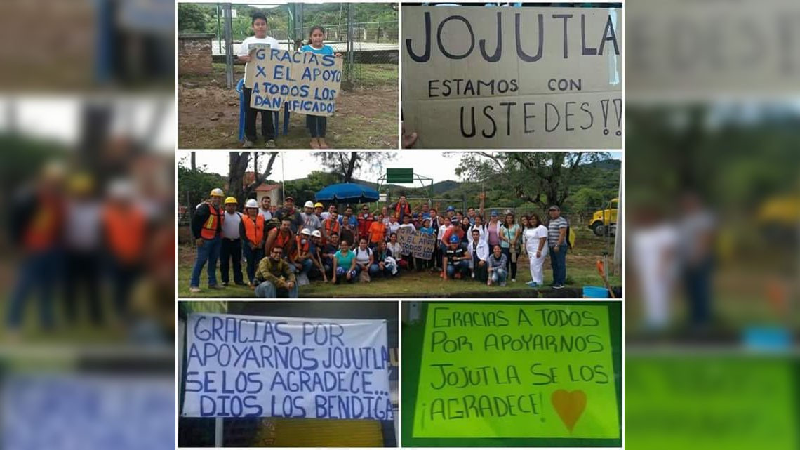 Voluntarios de Tamaulipas se unen en apoyo de damnificadas en Jojutla