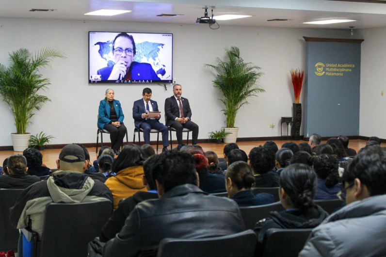 Rector de la UAT inaugura congreso especializado en estudios de frontera