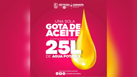 Exhorta COMAPA a evitar arrojar aceite en el drenaje o vía pública