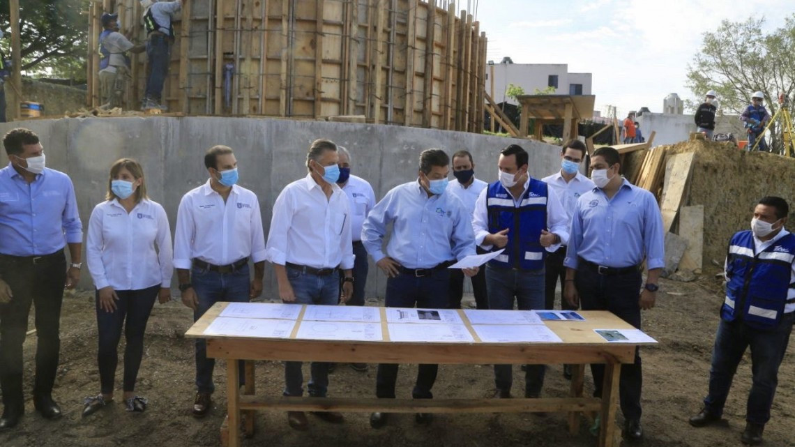Gobernador supervisa avance de obras de infraestructura en Tampico