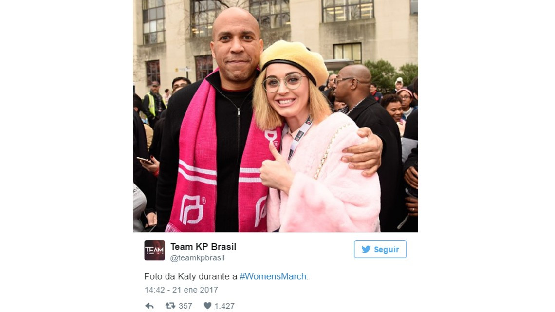 Celebridades que asistieron a la marcha de las mujeres contra Trump