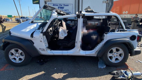 Al menos cuatro migrantes mueren en accidente vial en Encinal, Texas