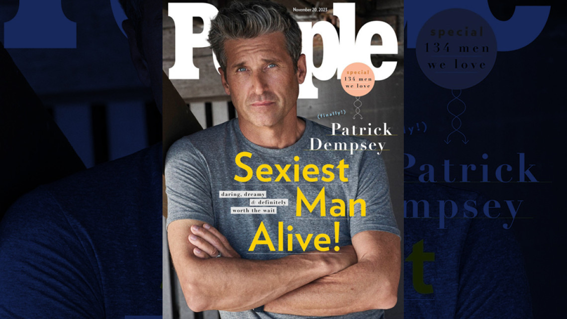 Patrick Dempsey es el hombre más sexy de 2023, según People