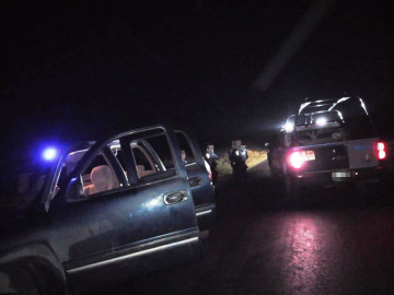 Aseguran Policía Estatal, vehículo 