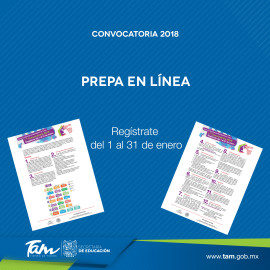 SEP invita a cursar Prepa en Línea este 2018