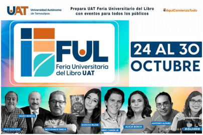 La Feria Universitaria del Libro UAT 2022 prepara eventos para todos los públicos