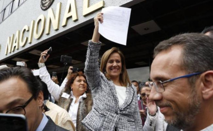 Margarita Zavala se registra como aspirante a candidata independiente a la presidencia de México