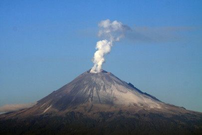 Volcán Popocatépetl en Amarillo Fase 2