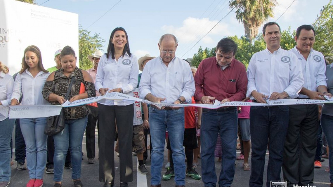 Termina obra de pavimentación