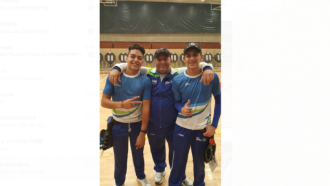 Cosechan medallas arqueros Tamaulipecos en el Nacional Bajo Techo