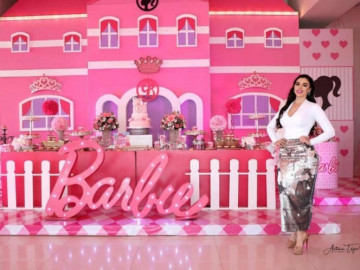 Al estilo de Barbie, hijas de "El Chapo" festejaron su cumpleaños