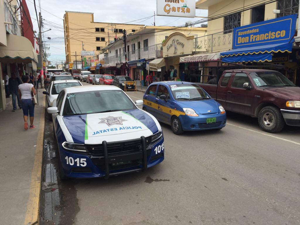 Municipio apoya a la policía estatal con mantenimiento a unidades