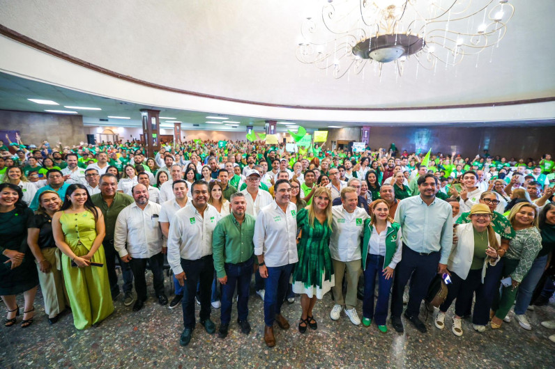 Ve dirigencia del Verde a Maki Ortiz como candidata en el 2028