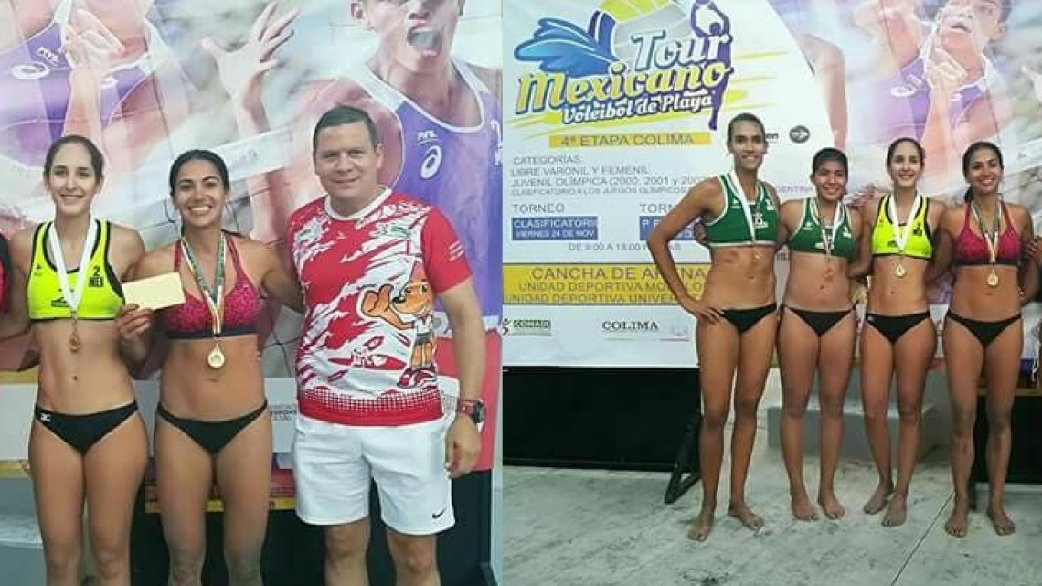 Ceci Ríos se lleva 4ta parada del Tour de voleibol de playa