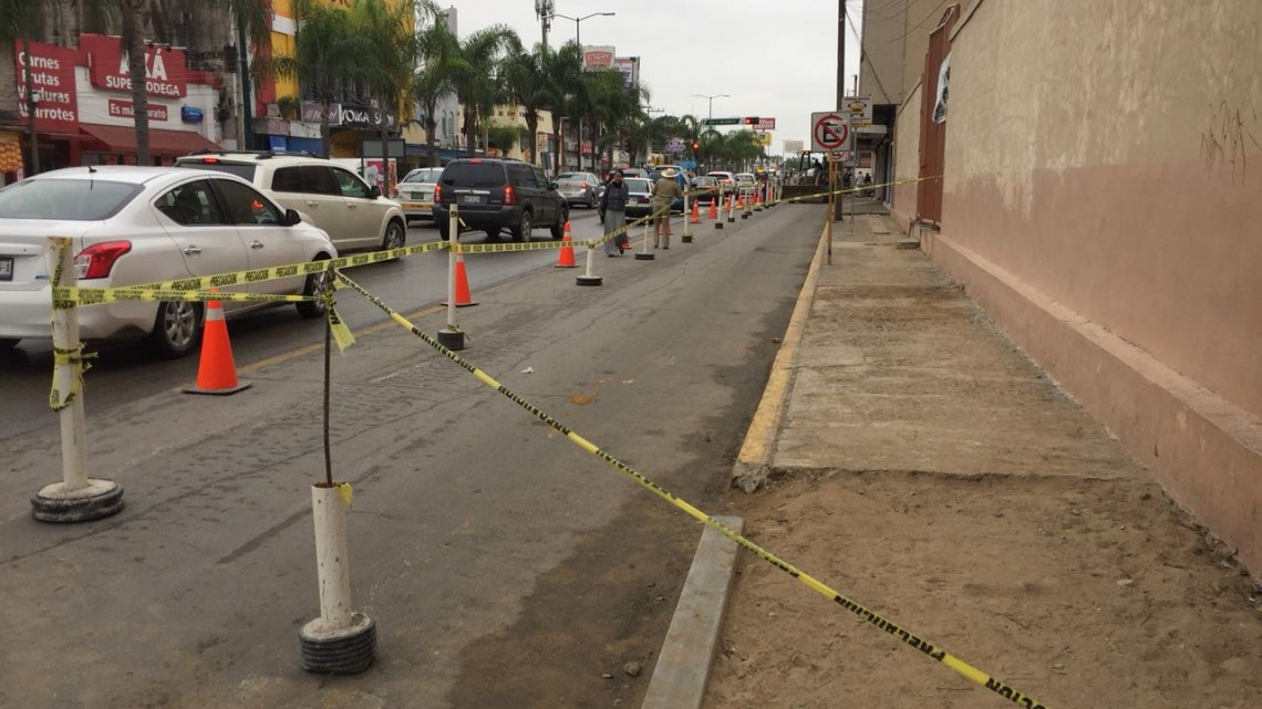 Rehabilitación de banquetas quedarán para antes de Semana Santa