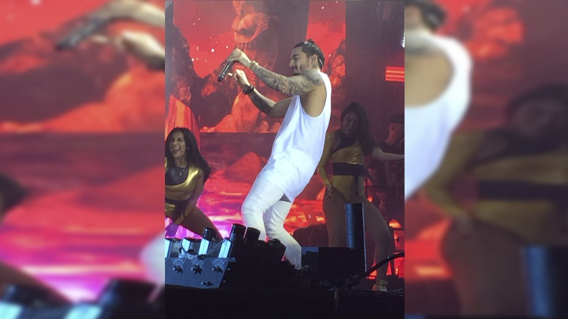 Maluma triunfa en Tampico 