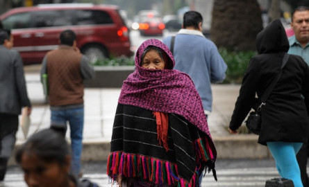 Alerta roja por intenso frio en CDMX
