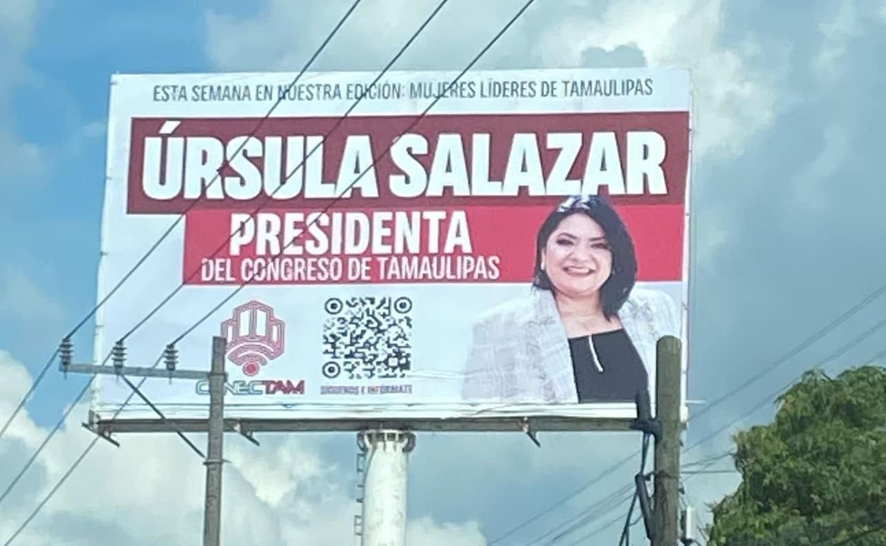 Se deslinda diputada de espectaculares; asegura que no son de ella