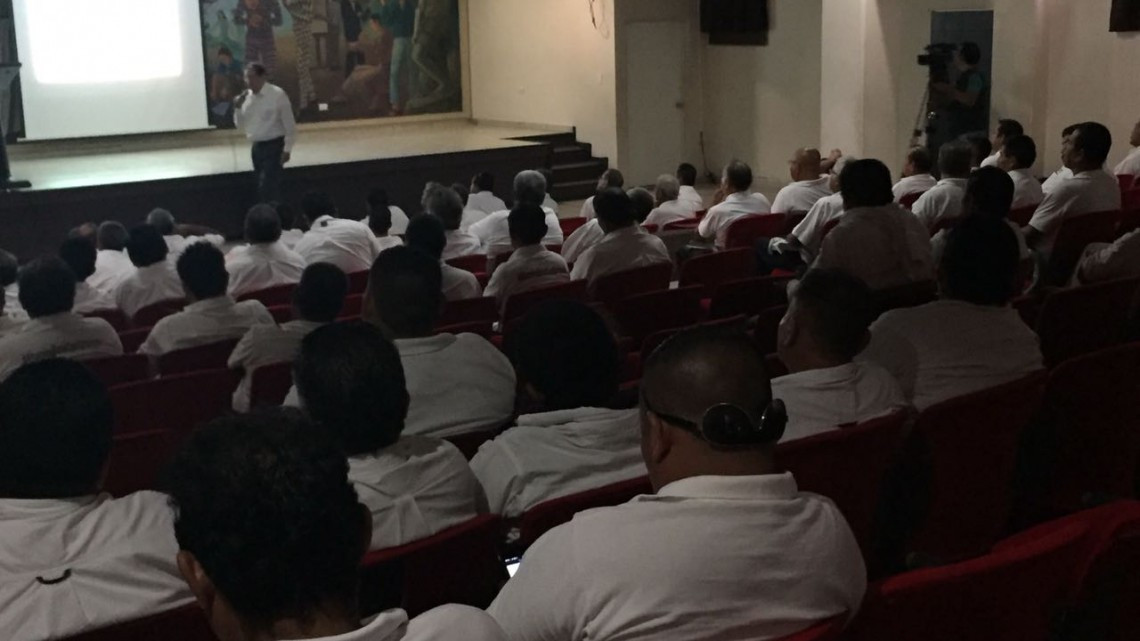 Capacitación a operadores de transporte público avanza