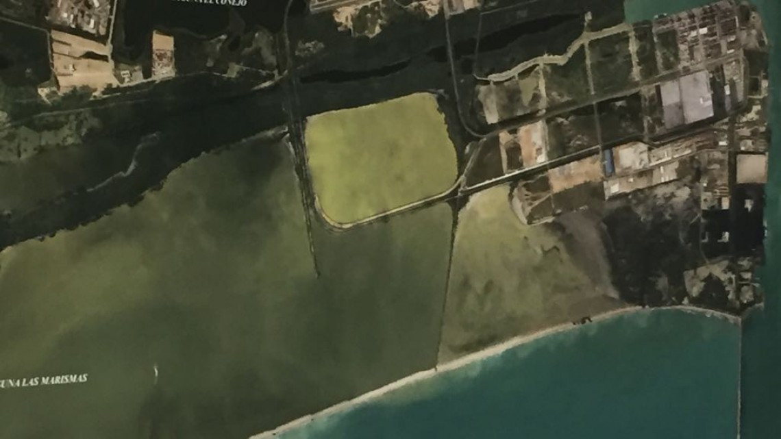 Realizan trabajos de remediación para evitar que el litoral de las marismas se sigan desgastando