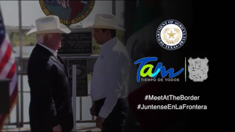 Gobernador de Tamaulipas reitera invitación a EPN y Trump