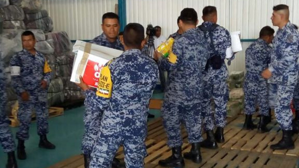 Llega primer tráiler con ayuda de tamaulipecos a Oaxaca