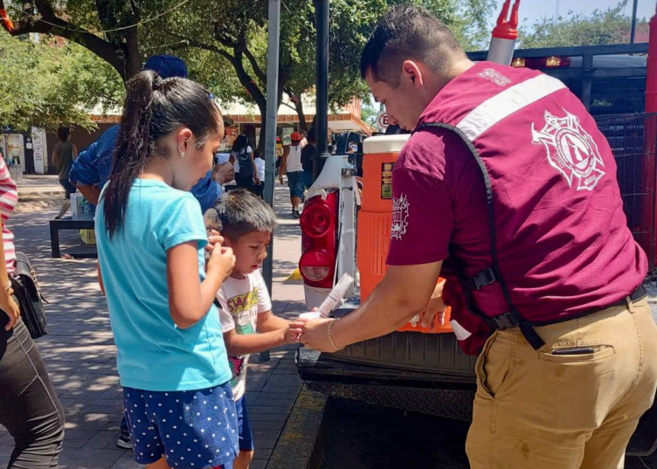 Implementan recorrido carrusel por altas temperaturas